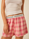 STRIPE & STARE SOFT BRUSHED WOVEN PJ SHORTS SLEEPWEAR Stripe & Stare 
