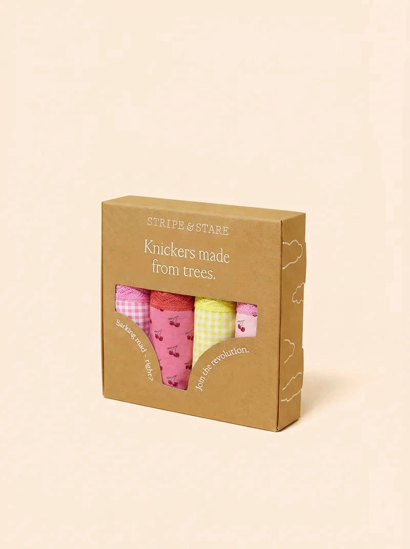 Stripe & Stare The Original Knicker Four Pack Briefs Stripe & Stare 