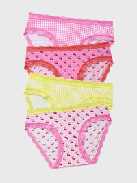 Stripe & Stare The Original Knicker Four Pack Briefs Stripe & Stare 