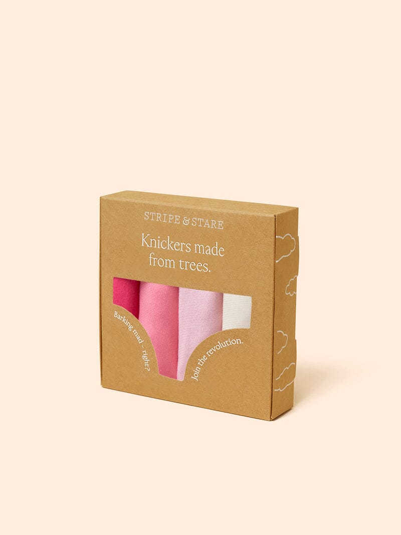 Stripe & Stare The Original Knicker Four Pack Briefs Stripe & Stare 