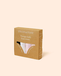 Stripe & Stare Thong Four Pack Briefs Stripe & Stare 