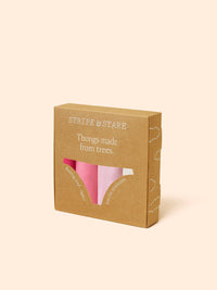 Stripe & Stare Thong Four Pack Briefs Stripe & Stare 