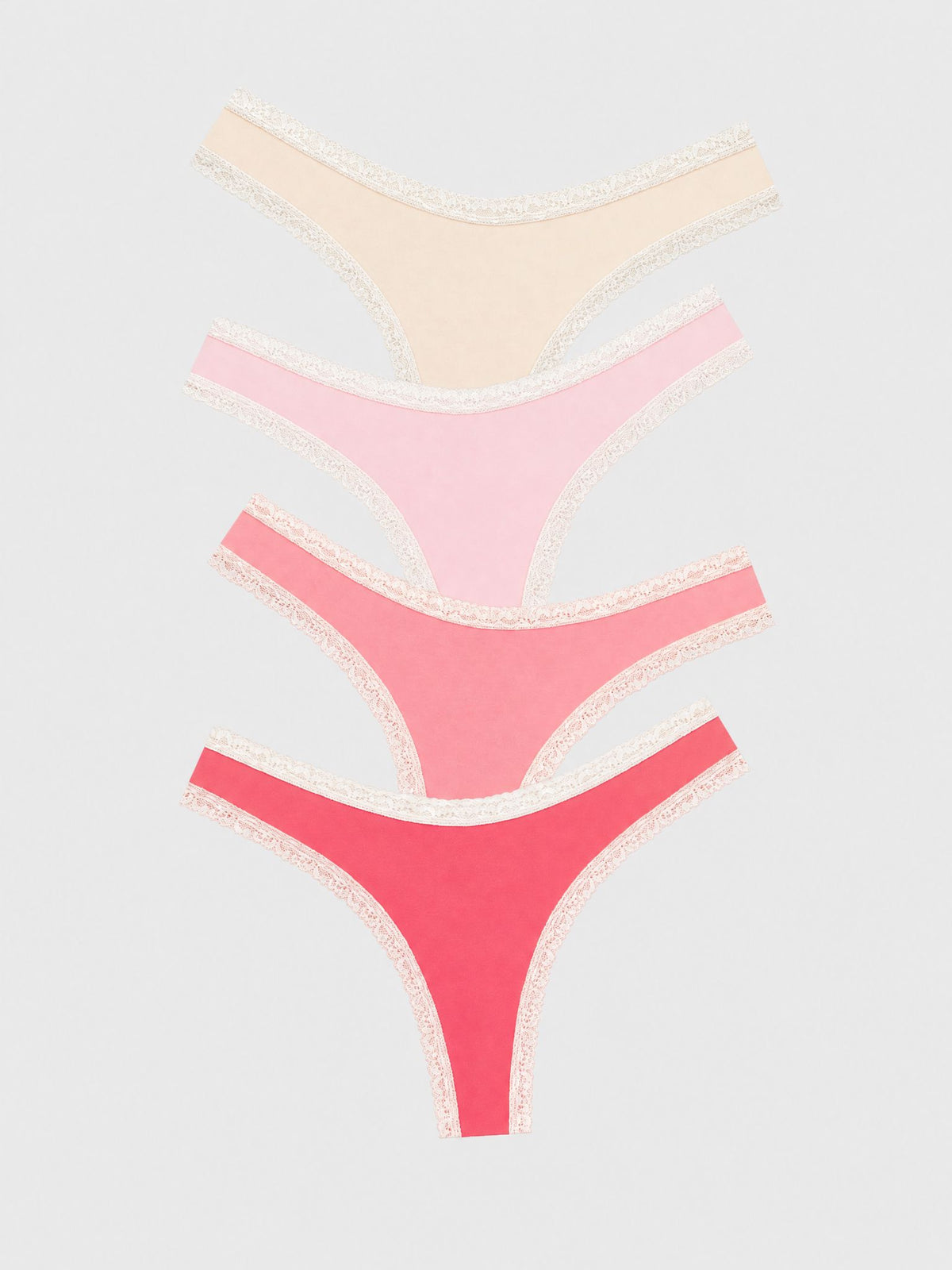 Stripe & Stare Thong Four Pack Briefs Stripe & Stare 