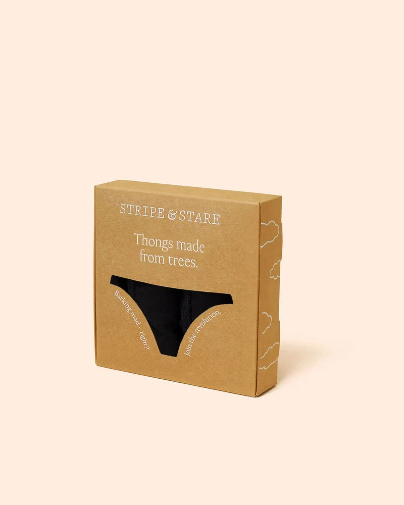Stripe & Stare Thong Four Pack Briefs Stripe & Stare 