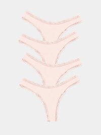 Stripe & Stare Thong Four Pack Briefs Stripe & Stare 