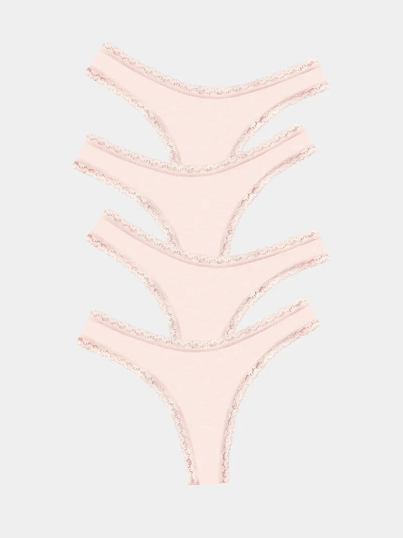 Stripe & Stare Thong Four Pack Briefs Stripe & Stare 