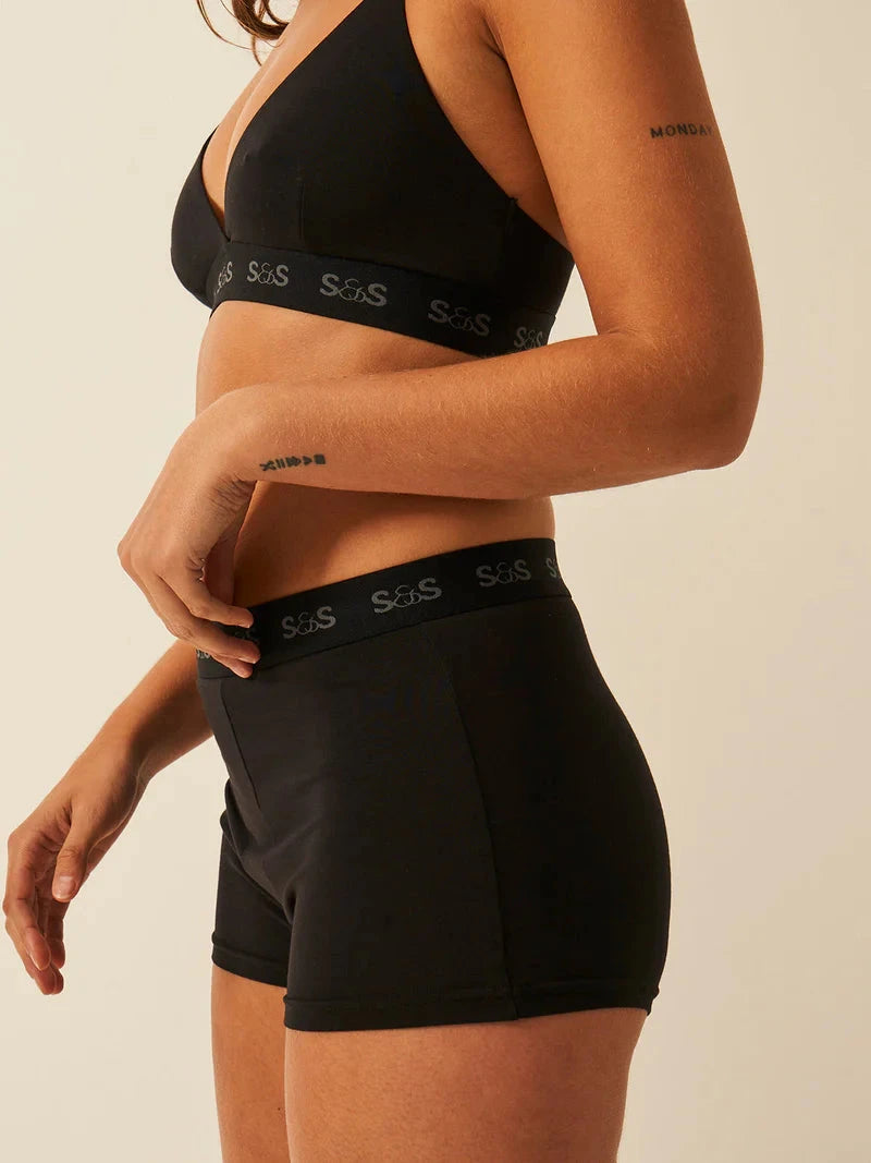 Stripe & Stare Women's Boxer 4 Pack Briefs Stripe & Stare 