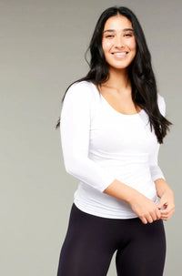 Tani 3/4 Sleeve Scoop Basics Tani 