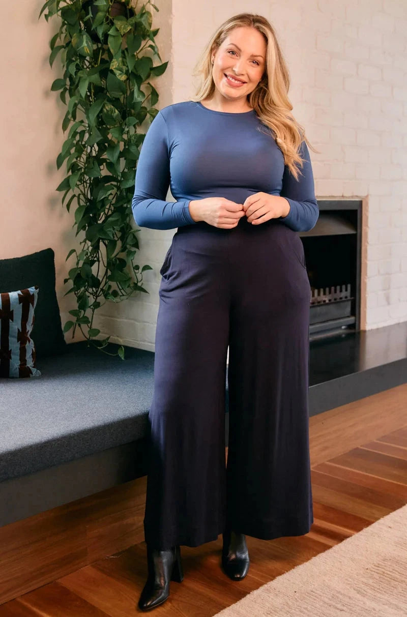 Tani High Neck Long Sleeve