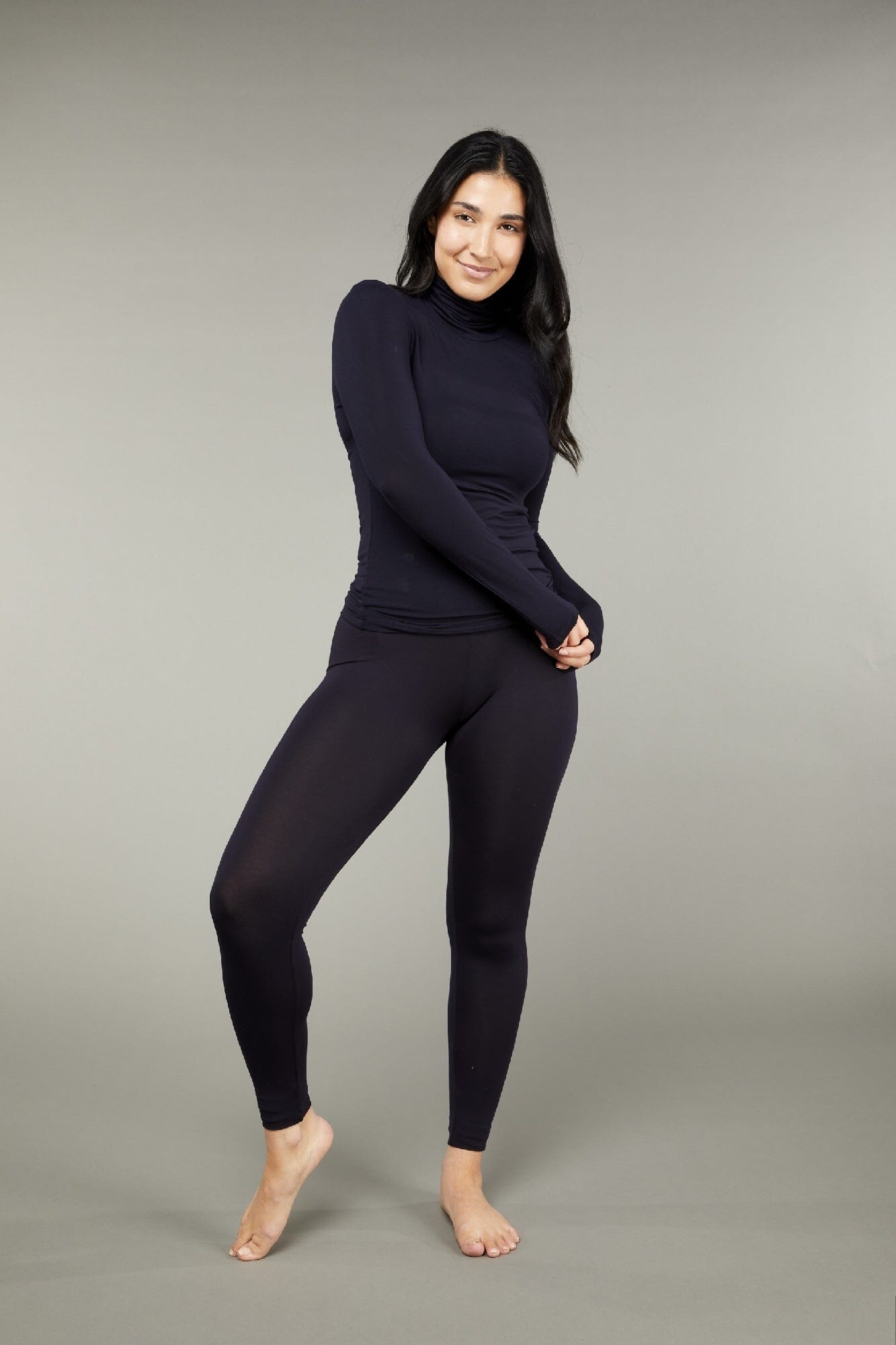 TANI TURTLE NECK BASICS Tani 10 TURTLE NECK FRENCH NAVY