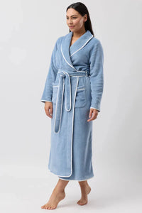 Yuu Satin Trim Robe