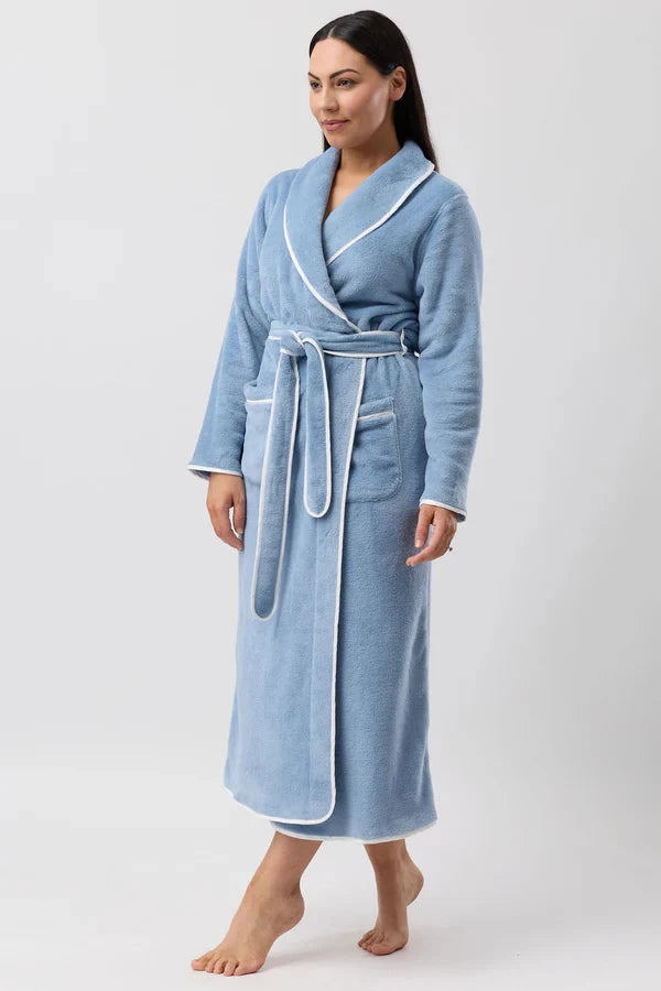 Yuu Satin Trim Robe