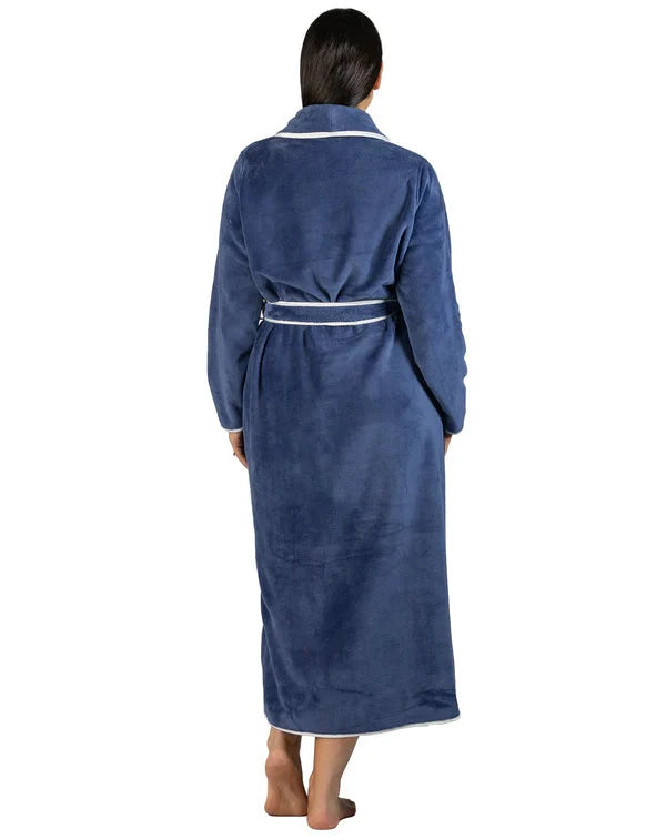 Yuu Satin Trim Robe
