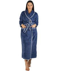 Yuu Satin Trim Robe