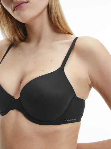 Calvin Klein Perfectly Fit Full Coverage T-shirt Bra F3837 In Bare