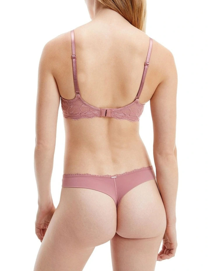 CALVIN KLEIN SEDUCTIVE COMFORT LOTUS FLORAL FULL COVERAGE BRA BRA'S Calvin Klein 