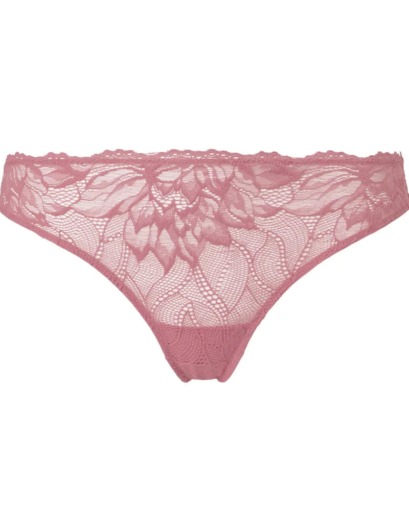 CALVIN KLEIN SEDUCTIVE COMFORT LOTUS FLORAL THONG BRIEFS Calvin Klein 