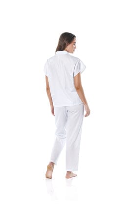 GINGERLILLY DAKOTA BLUE DIAMOND COTTON PJ SET SLEEPWEAR Brief Affairs 