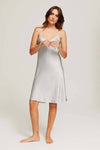 GINIA SILK MIDI SLIP SILKS Ginia 