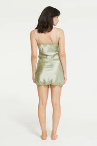GINIA SILK PINTUCK CHEMISE SILKS Ginia 
