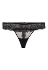 LINGADORE DAILY LACE STRING BRIEFS Brief Affairs MEDIUM STRING BLACK