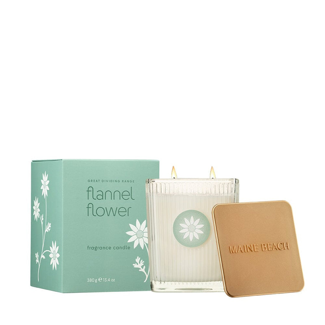 MAINE BEACH FLANNEL FLOWER FRAGRANCE CANDLE ACCESSORIES Brief Affairs 