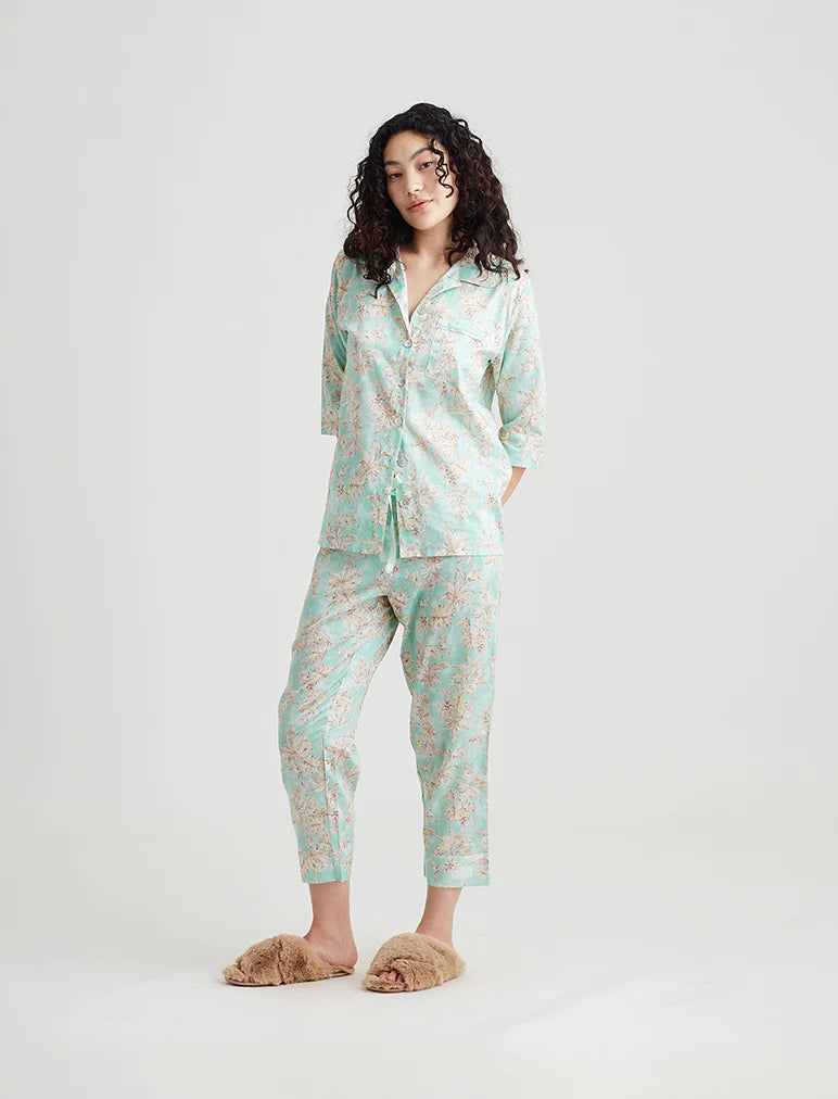 PAPINELLE BRIDGET CROP PJ SET SLEEPWEAR Brief Affairs 