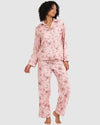 PAPINELLE LOU LOU COSY FULL LENGTH PJ SLEEPWEAR Papinelle SMALL PJS ROSE PINK