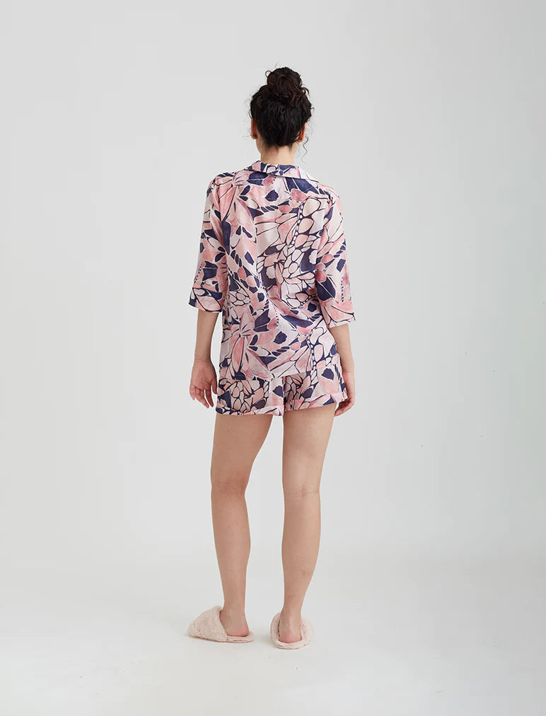 PAPINELLE PAPILLON CROP PJ SHIRT SLEEPWEAR Brief Affairs 