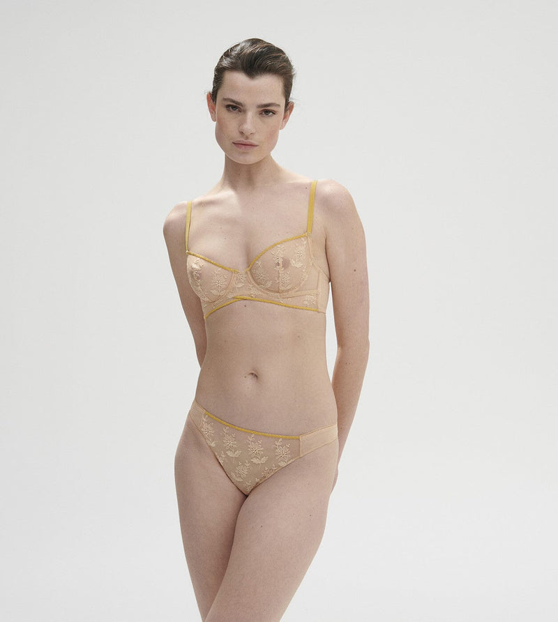 SIMONE PERELE ADELE HALF CUP BRA GINGER BRA'S Simone Perele 