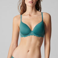 SIMONE PERELE CARESSE 3D PLUNGE CONTOUR BRA BRA'S Simone Perele 14F PLUNGE BOREAL GREEN