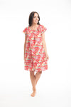 VICTORIAS DREAM SAKI CAPSLEEVE NIGHTIE SLEEPWEAR Brief Affairs 